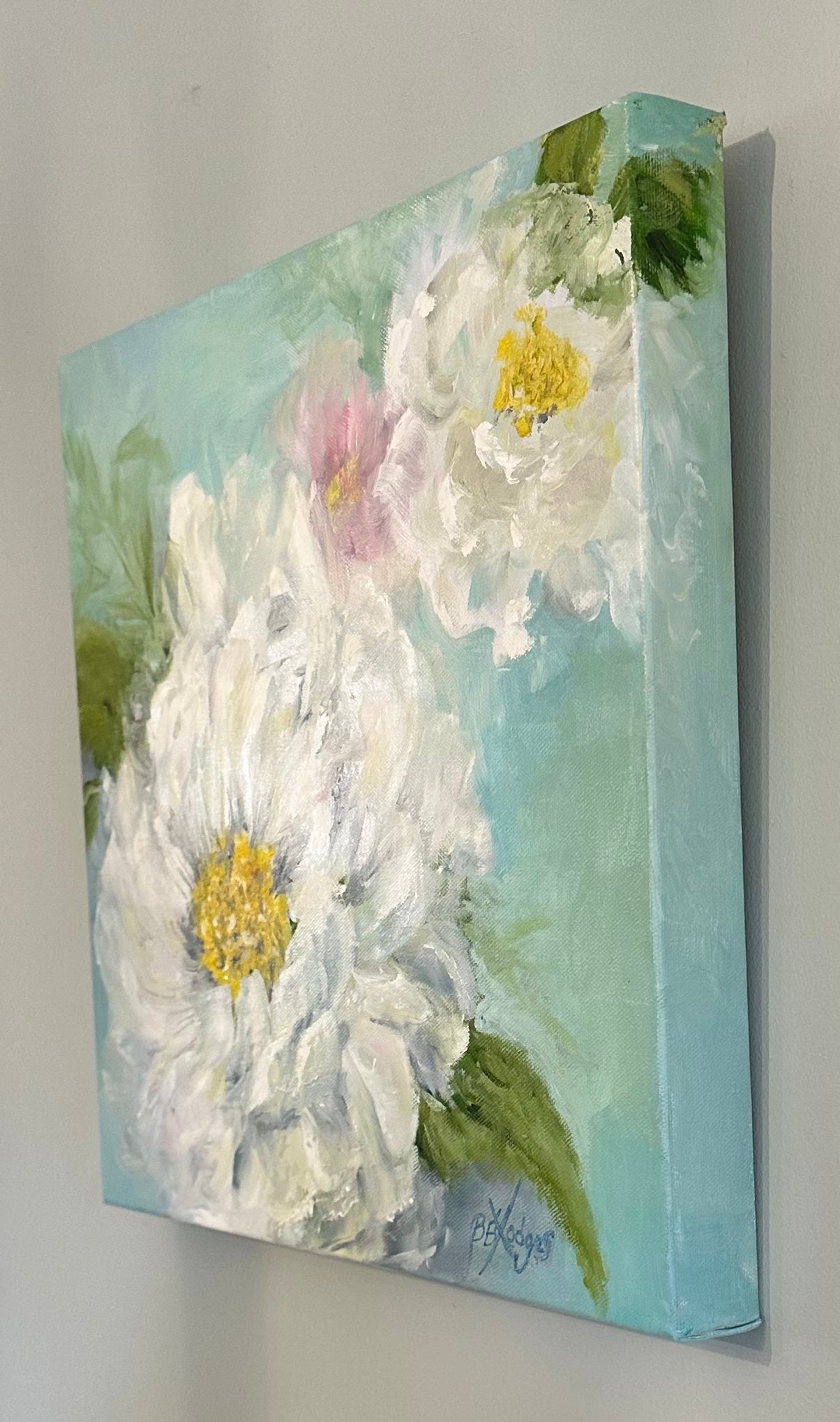 Clouds of Peonies | Original Oil Painting